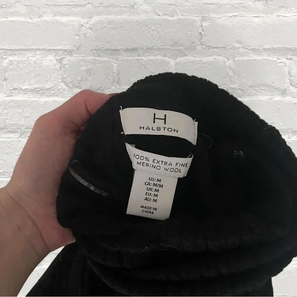 H by Halston Wool Ribbed Turtleneck Sweater - Picture 5 of 5